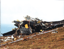 Crashed Chinook