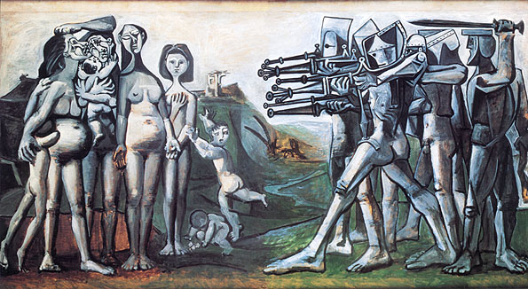 Picasso -- Massacre in Korea